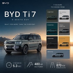 BYD Ti7 "Ông Vua Địa Hình 7 Chỗ" Công Nghệ Plug-in Hybrid DM-p Sắp Ra Mắt Tại Việt Nam!