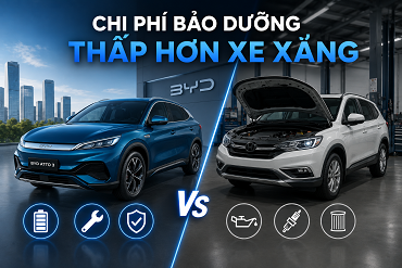 So sánh chi phí bảo dưỡng Xe Điện & Xe Xăng – Những điều cần chú ý khi đi bảo dưỡng xe BYD!
